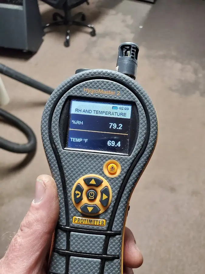 Moisture meter humidity assessment for Fire & Smoke Damage Restoration in Marcellus